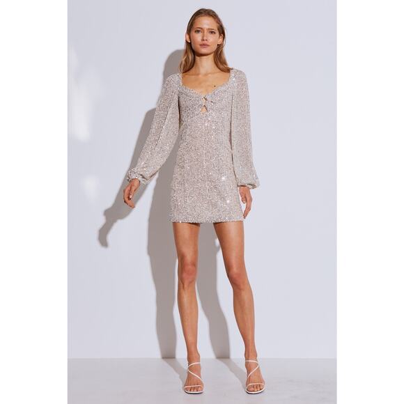 C/MEO Collective Lustre Sequin Mini Dress - Picture 1 of 13